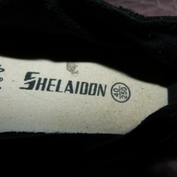 SHELAIDON BLACK SNEAKERS EU 40 - Picture 8 of 8